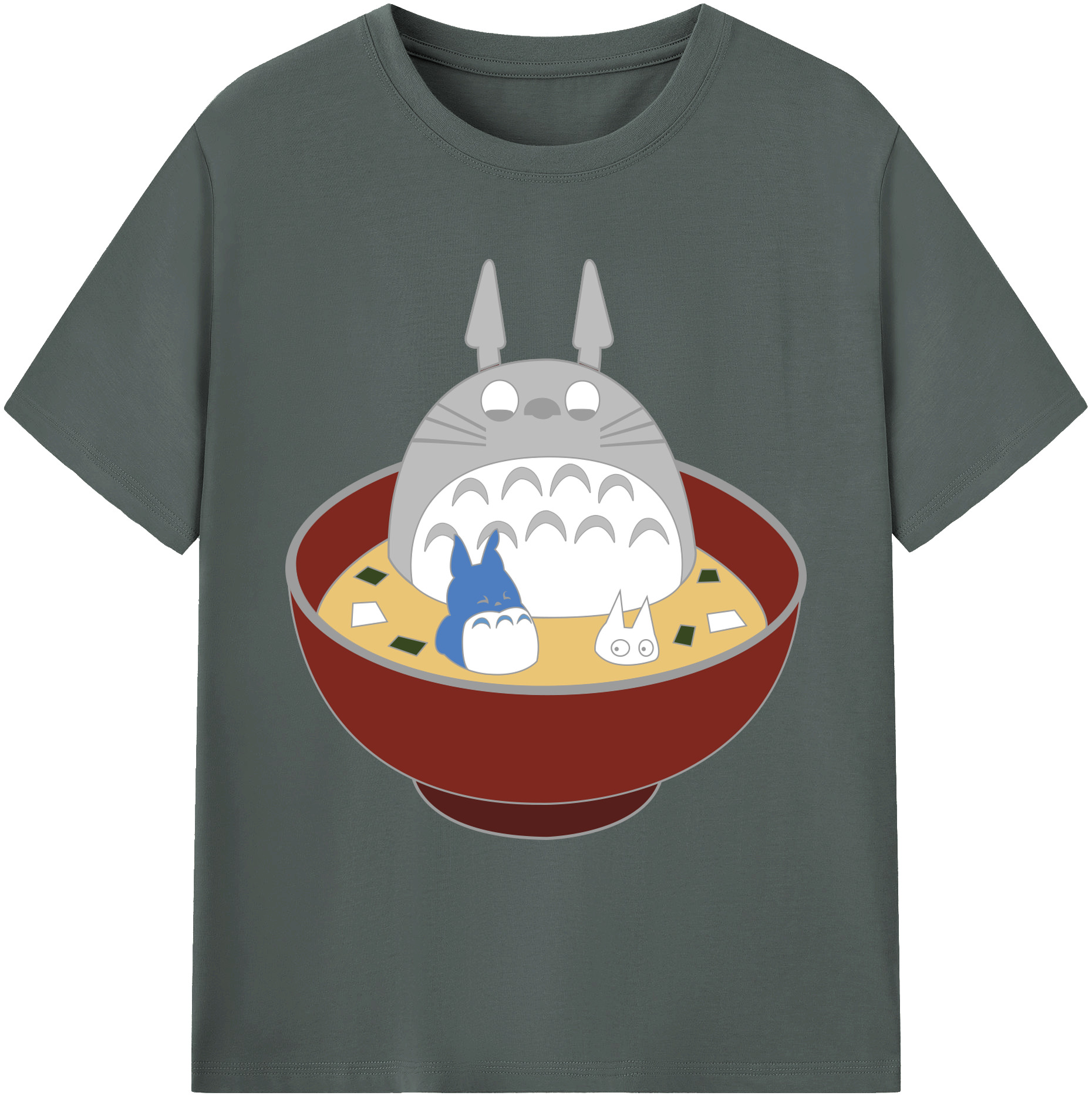 （画像用） となりのトトロ 草壁メイ 草壁サツキ My Neighbor Totoro Satsuki Kusakabe Mei Kusakabe 綿100％ メンズ半袖Tシャツ｜肌触りやわらか＆通気性